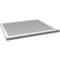 Ekena Millwork Vertical Surface Mount PVC Gable Vent: Functional, w/ 2"W x 2"P Brickmould Sill Frame, 40"W x 34"H GVPVE40X3403SF - alternate 5